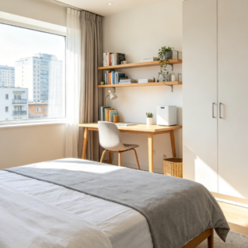 Well-lit, Fully Furnished Studio Apartment for Rent